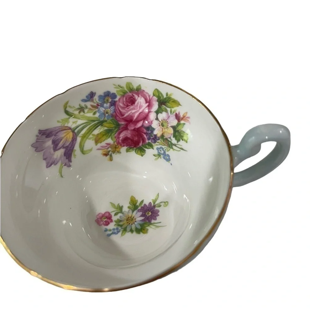 E. B. Foley, Tulip Teacup only, bone China, made in England.